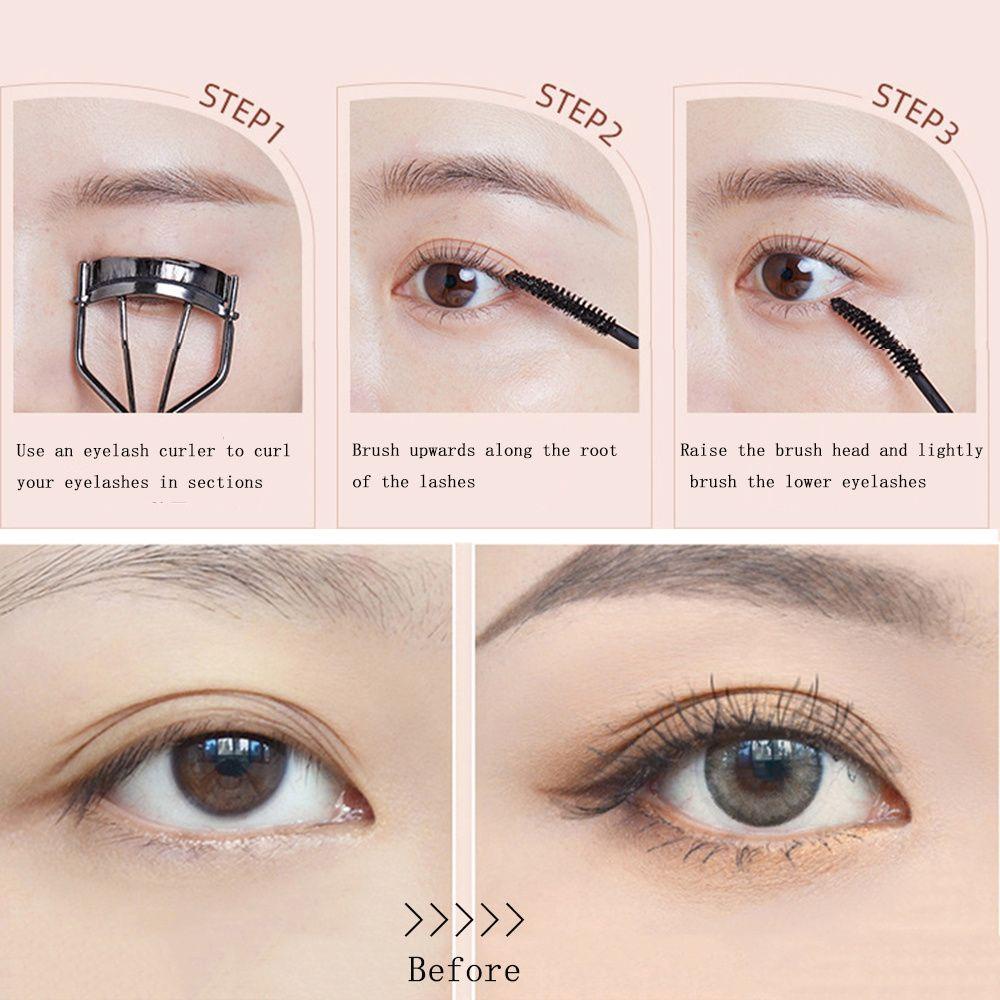 Mascara Sợi Tơ Nhiều Màu Tùy Chọn Chống Nước Giúp Uốn Cong Lông Mi