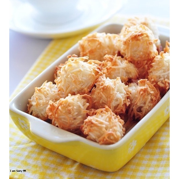 (100g) Bột cơm dừa sấy khô nguyên chất/vụn cơm dừa xay mịn làm bánh keto, ăn kiêng, giảm cân