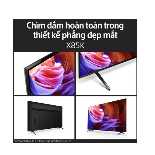 Google Tivi Sony 4K 65 inch KD-65X85K - Miễn Phí Lắp Đặt