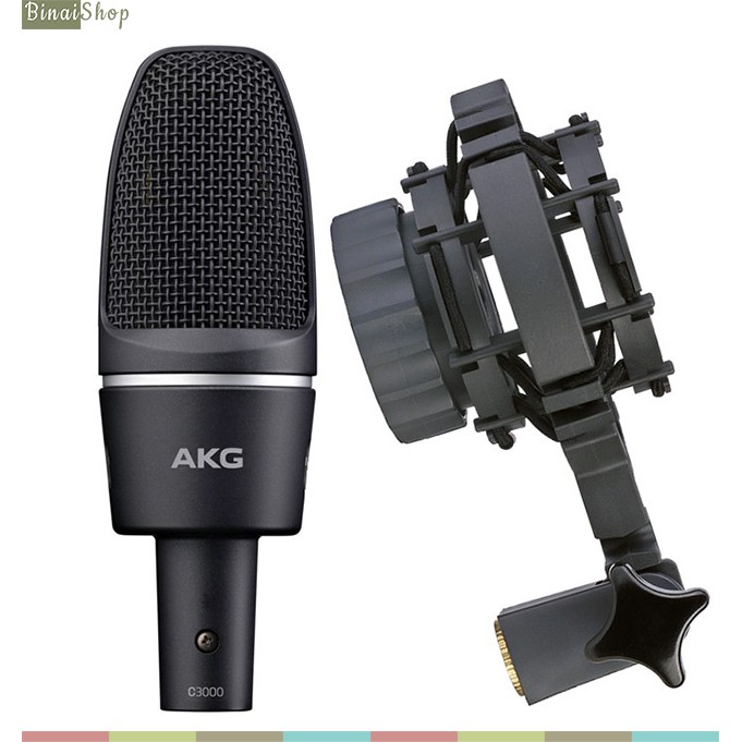 [Mã ELHACE giảm 4% đơn 300K] Microphone thu âm chuyên nghiệp 2017 AKG C3000