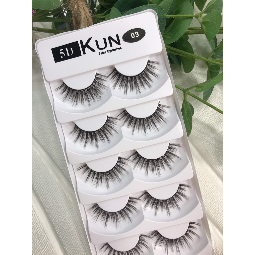Lông mi giả, lông mi KUN 5D-03