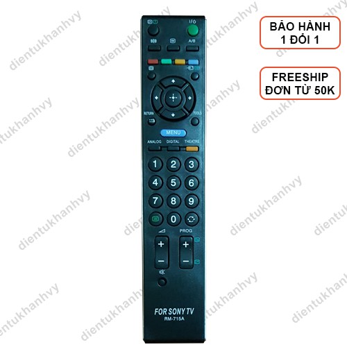 Điều Khiển Tivi Sony RM-715A và RM-D959 Giá Rẻ