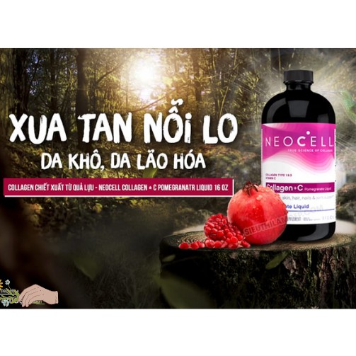 Collagen Lựu NeoCell dạng nước 4000mg Chai 437ml - Nhập Khẩu Mỹ | BigBuy360 - bigbuy360.vn