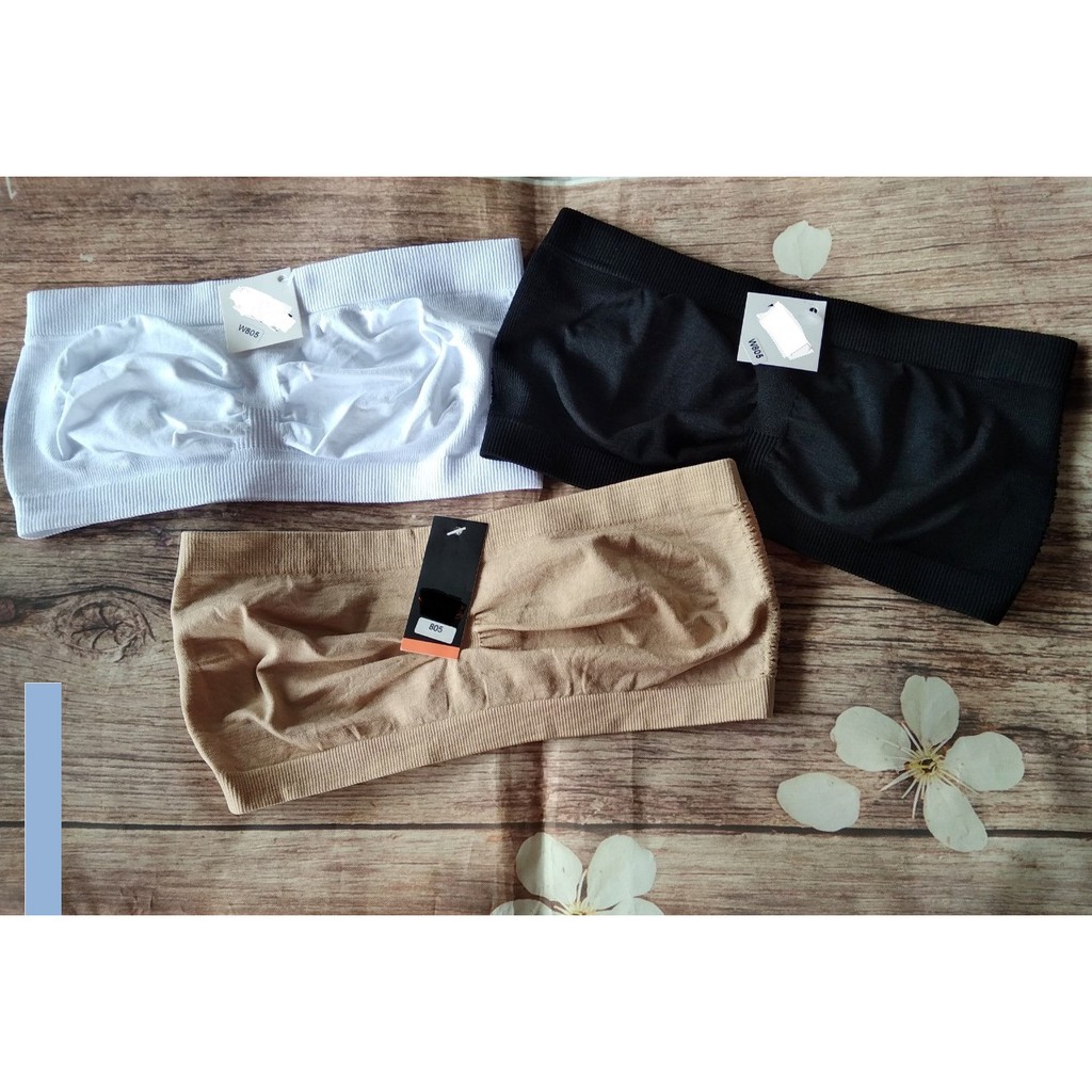 Áo ống lót không mút dáng ngắn