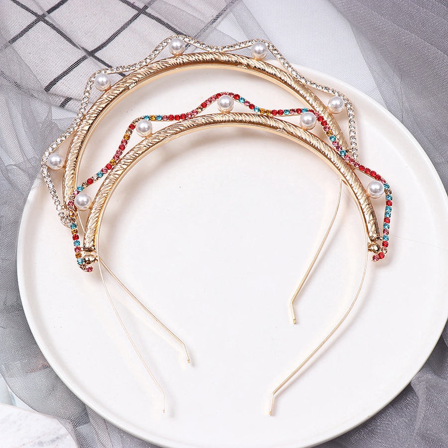 Cài tóc hình vương miện đính đá xinh xắn dành cho phái đẹp