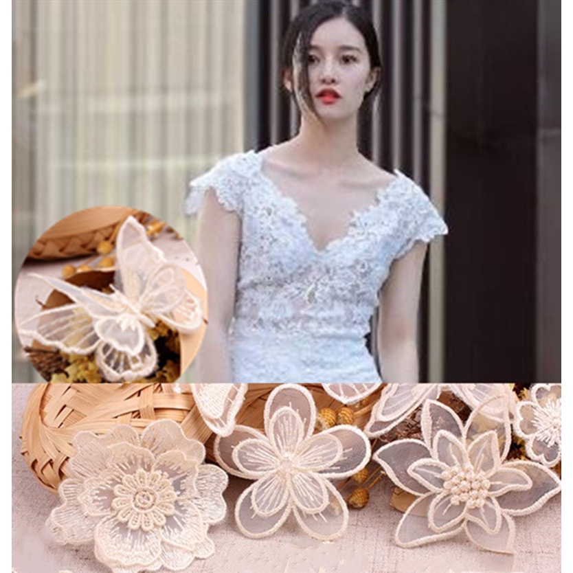 Miếng Dán Quần Áo Hình Hoa