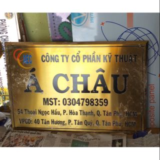 Bảng inox ăn mòn