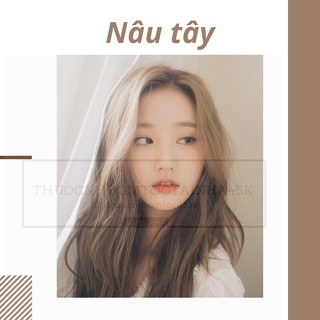 Thuốc nhuộm tóc Nâu Tây ( không cần tẩy )