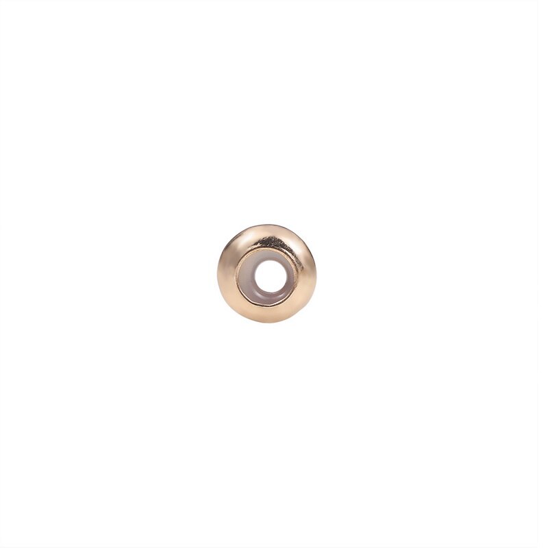 10 Chiếc Đồng Tròn Hạt Silicon Cao Su Mịn Miếng Đệm Định Vị Nút Chặn Hạt Phù Hợp Với Vòng Tay Lắc Tay Vòng Cổ