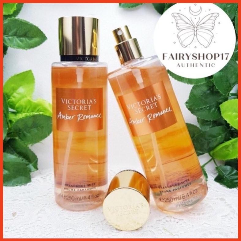 Xịt Thơm Body Mist Dưỡng Thể Victoria’s Secret - AMBER ROMANCE 250ml cực "HOT"