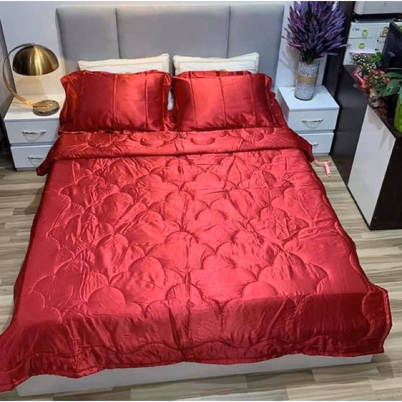 Bộ chăn ga Phi Lụa - Hàng có đủ kích thước