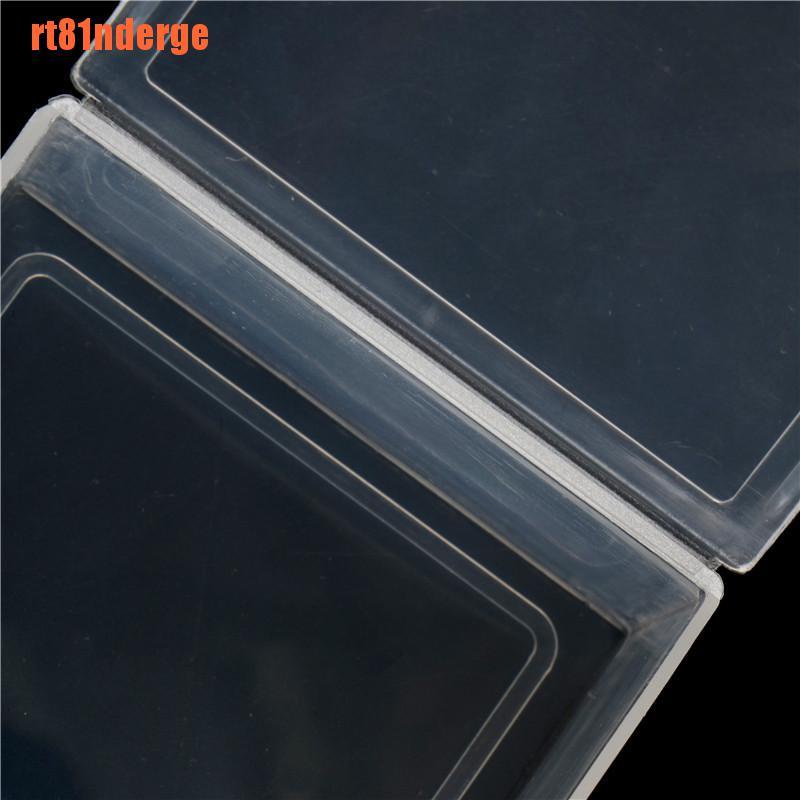 Hộp Đựng Thẻ Tên / Trang Sức Mini Bằng Nhựa Trong Suốt