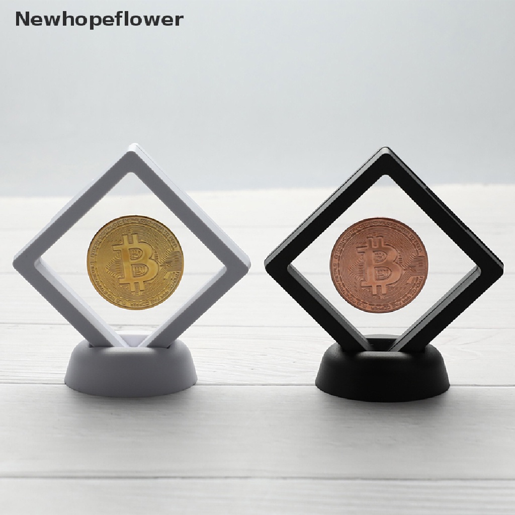 (NFPH) Đồng Xu Bitcoin Bằng Kim Loại Có Gân