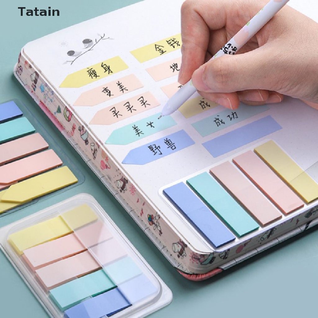 Set 100 tờ giấy ghi chú tự dính tiện dụng