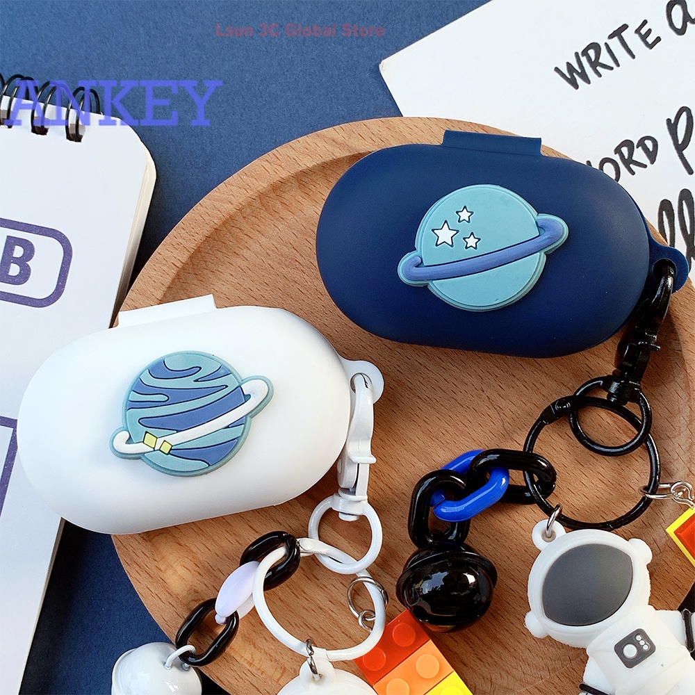 Sony WF-C700N / WF-C500 Case Cute C500 C700N Astronaut Silicone Earphone TWS Headphones Protective Cover