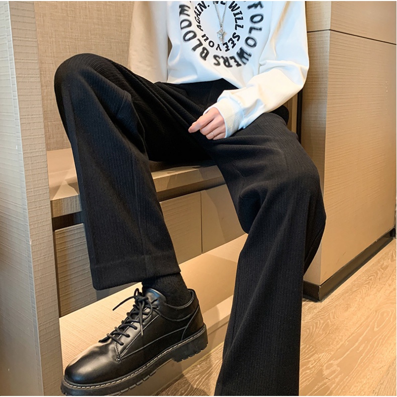 Quần Tây Ống Đứng Phong Cách Hàn Quốc Thanh Lịch Cho Nam