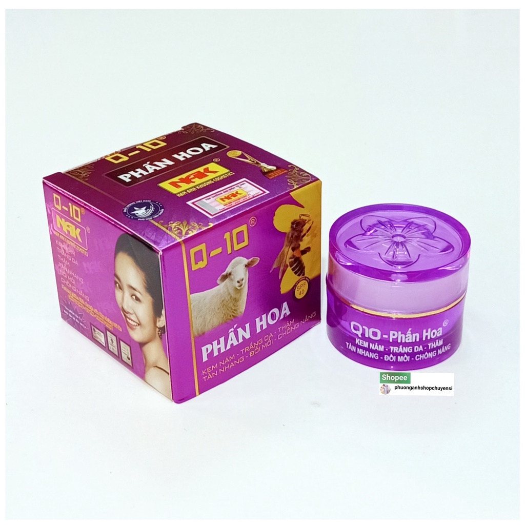 Kem Dưỡng Nám Q10 Phấn Hoa