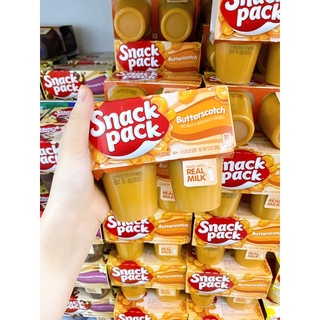 [Date mới 07/2022] Váng sữa Snack Pack ( Vani, socola, chocovani, chuối, kẹo sữa béo)