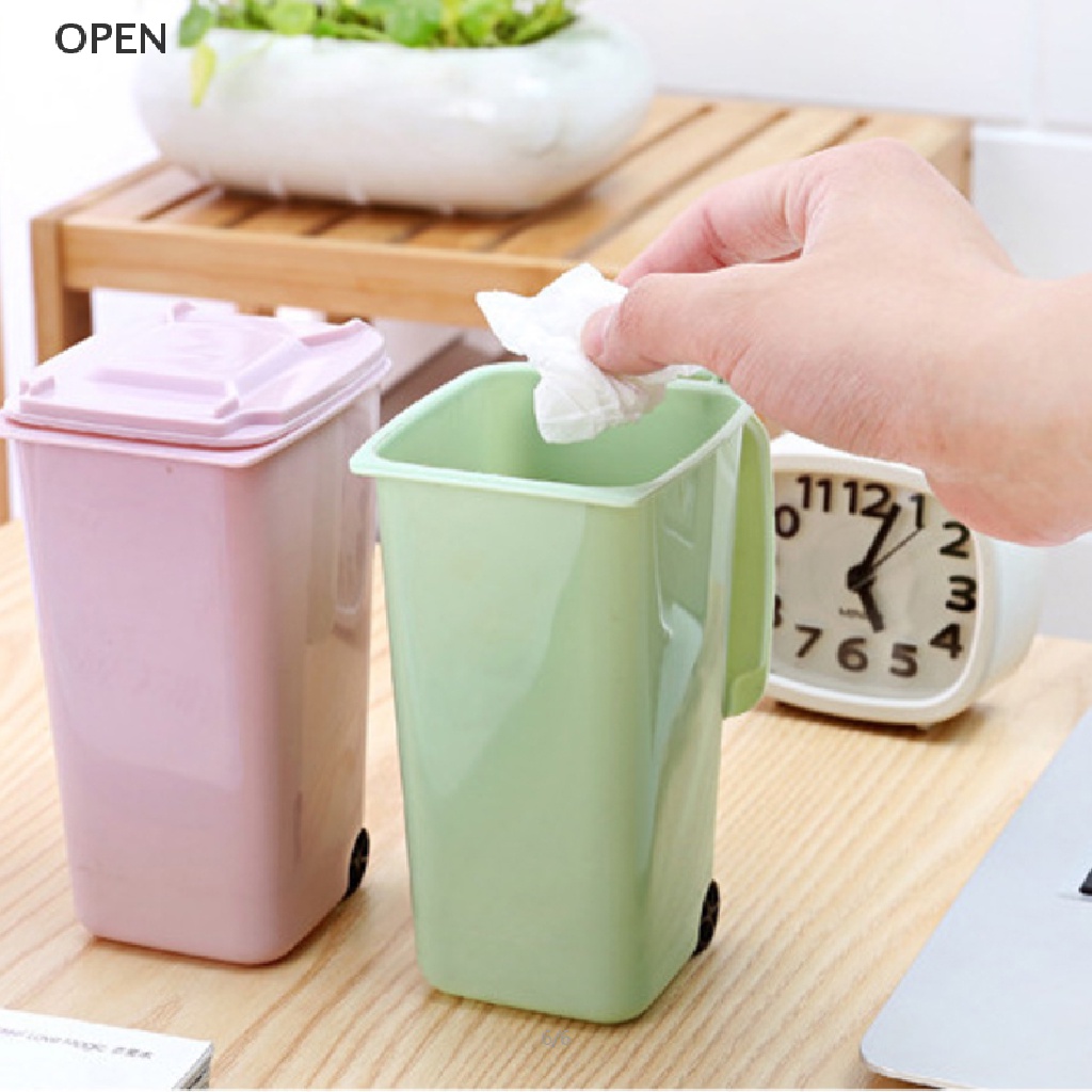 Thùng rác cỡ nhỏ để bàn Hình Mèo Dễ Thương my