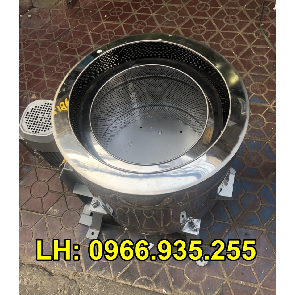 Máy vắt ly tâm 2 lồng inox vắt siêu kiệt các nguyên liệu