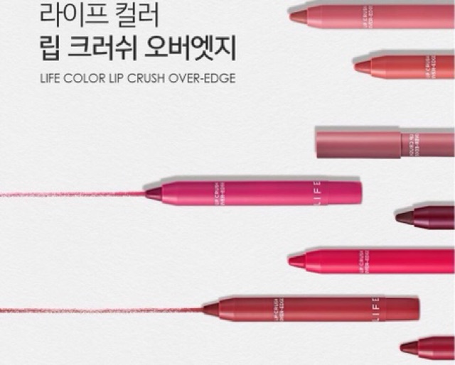 Son Bút Chì Siêu Lì It's Skin Life Color Lip Crush Over-Edge