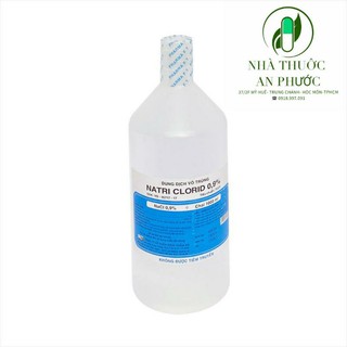 ✅ Dung Dịch Nước Muối Vô Trùng NATRI CLORID 0.9%
