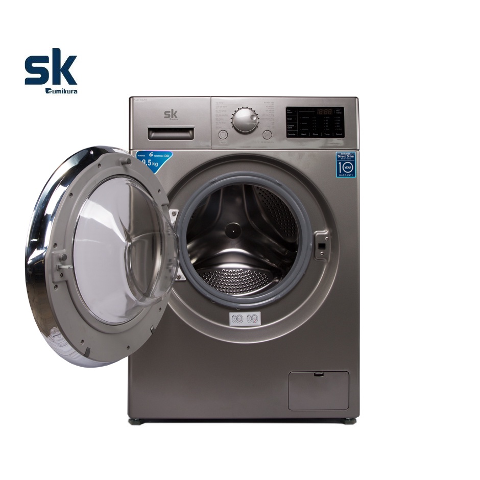 Máy Giặt SK Sumikura Platinum SKWFID-88P1 8,8kg Màu Xám