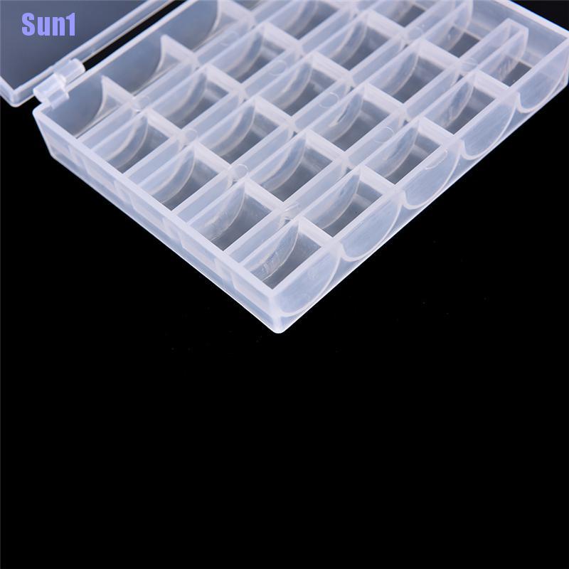 Hộp Nhựa Đựng 25 Cuộn Chỉ Tiện Lợi