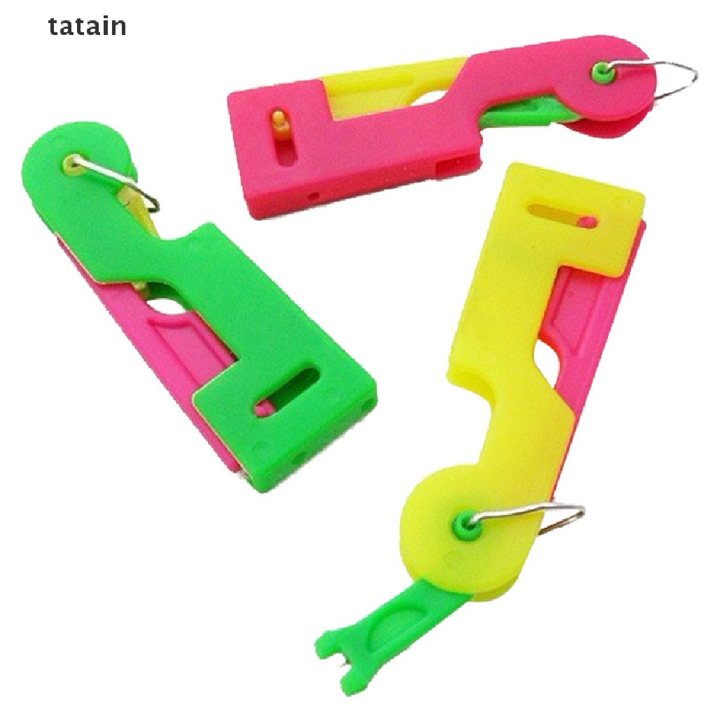 [TAT] Automatic Sewing Needle Threader Simple Hand Tools Plastic Needle Thread Tools CVX