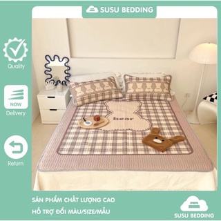 Chiếu cao su VIP DREAMHOME, chiếu cao su làm mát loại 1 hàng cao cấp, dày dặn
