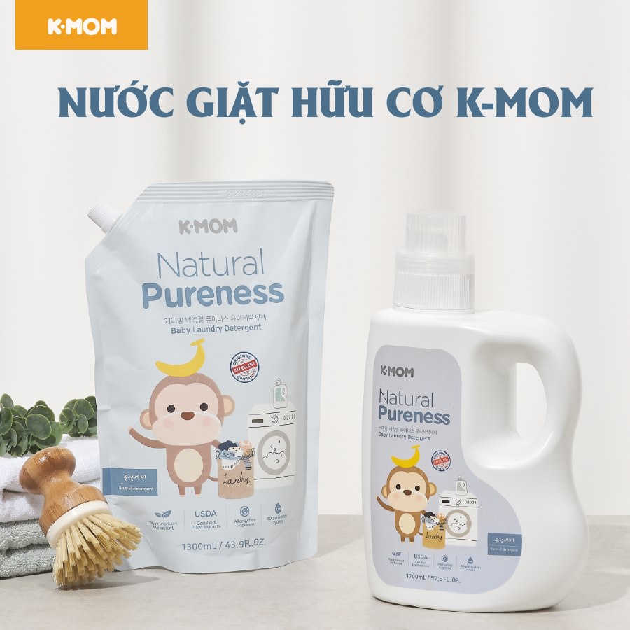 NƯỚC GIẶT SƠ SINH HỮU CƠ ORGANIC K - MOM HÀN QUỐC