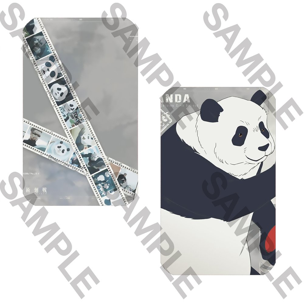 Ảnh card bo góc in hình Jujutsu Kaisen Chú thuật hồi chiến ver thước phim thẻ bo viền 5*8cm anime chibi sưu tập