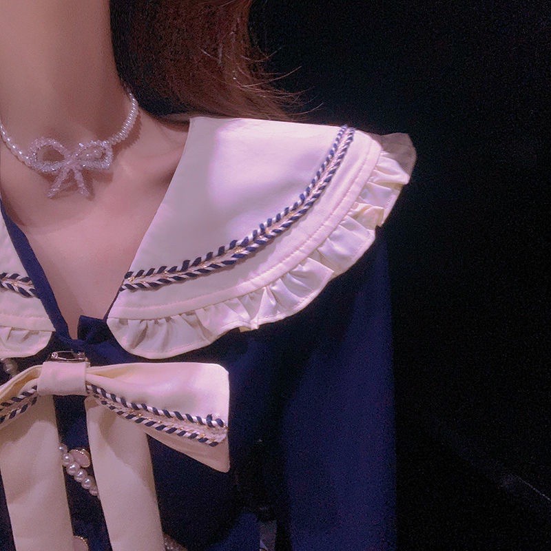 SẴN | Đầm tiểu thư dáng xoè dài tay