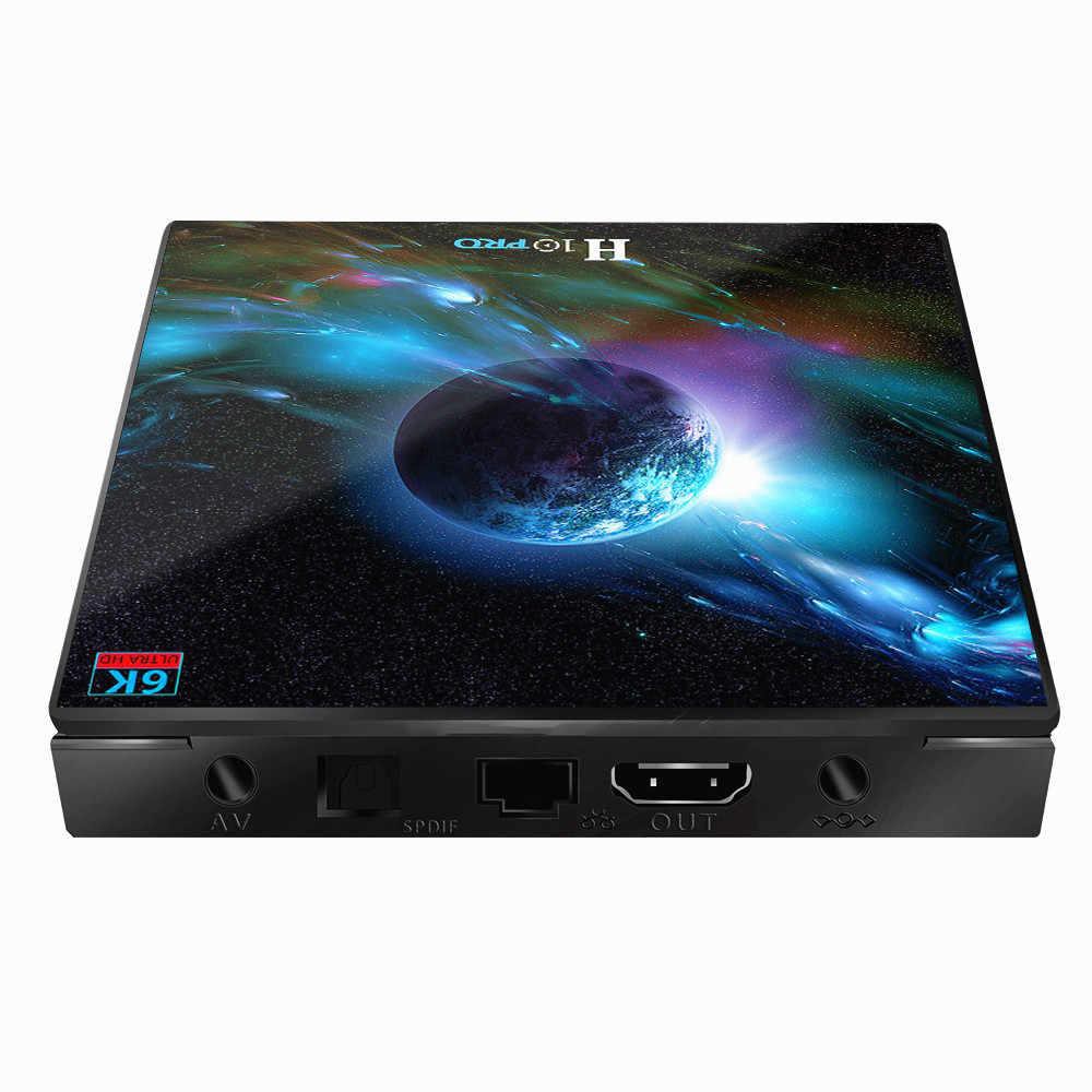 H10 Pro Hệ Điều Hành Android OS 9.0 TV Box Allwinner H603 Quad Core 4GB DDR3 32GB Set Top Box 2.4G/5G Wifi Kép Hỗ Trợ 6K