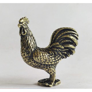 Tượng Gà bằng đồng 🎁FREESHIP🎁Tượng Gà mini phụ kiện tiểu cảnh, bàn trà,, bàn làm việc
