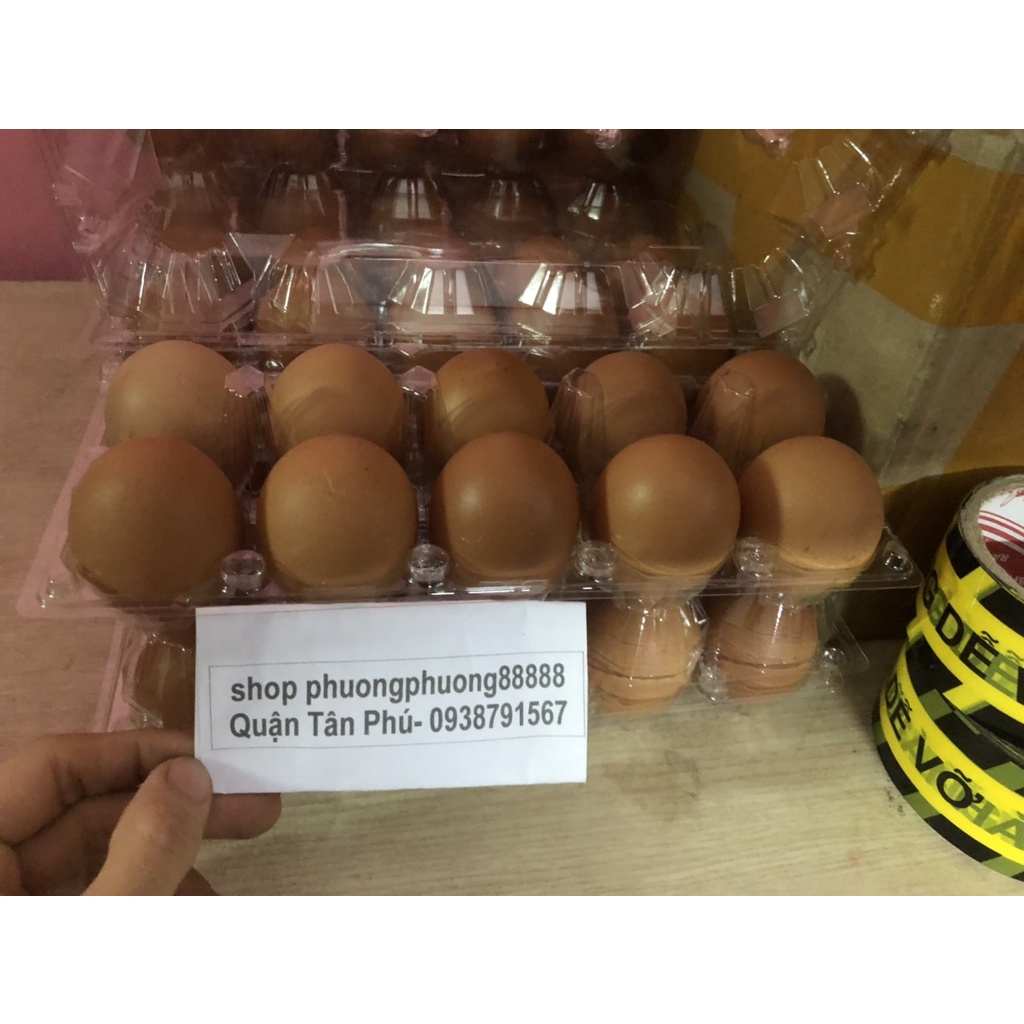 10 quả trứng gà tươi