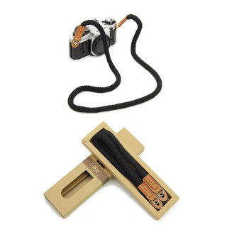 Dây đeo máy ảnh sợi tròn mềm kiểu cổ điển