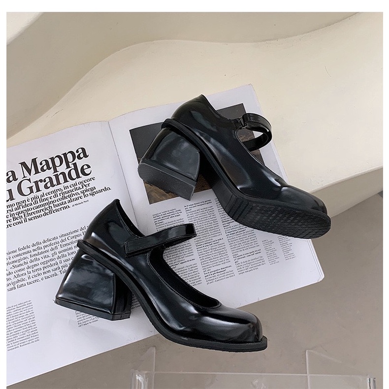 [SẴN - HOẢ TỐC] Giày MARY JANE đế trụ cao 5cm cực kì trending - phong cách dễ thương dành cho nữ