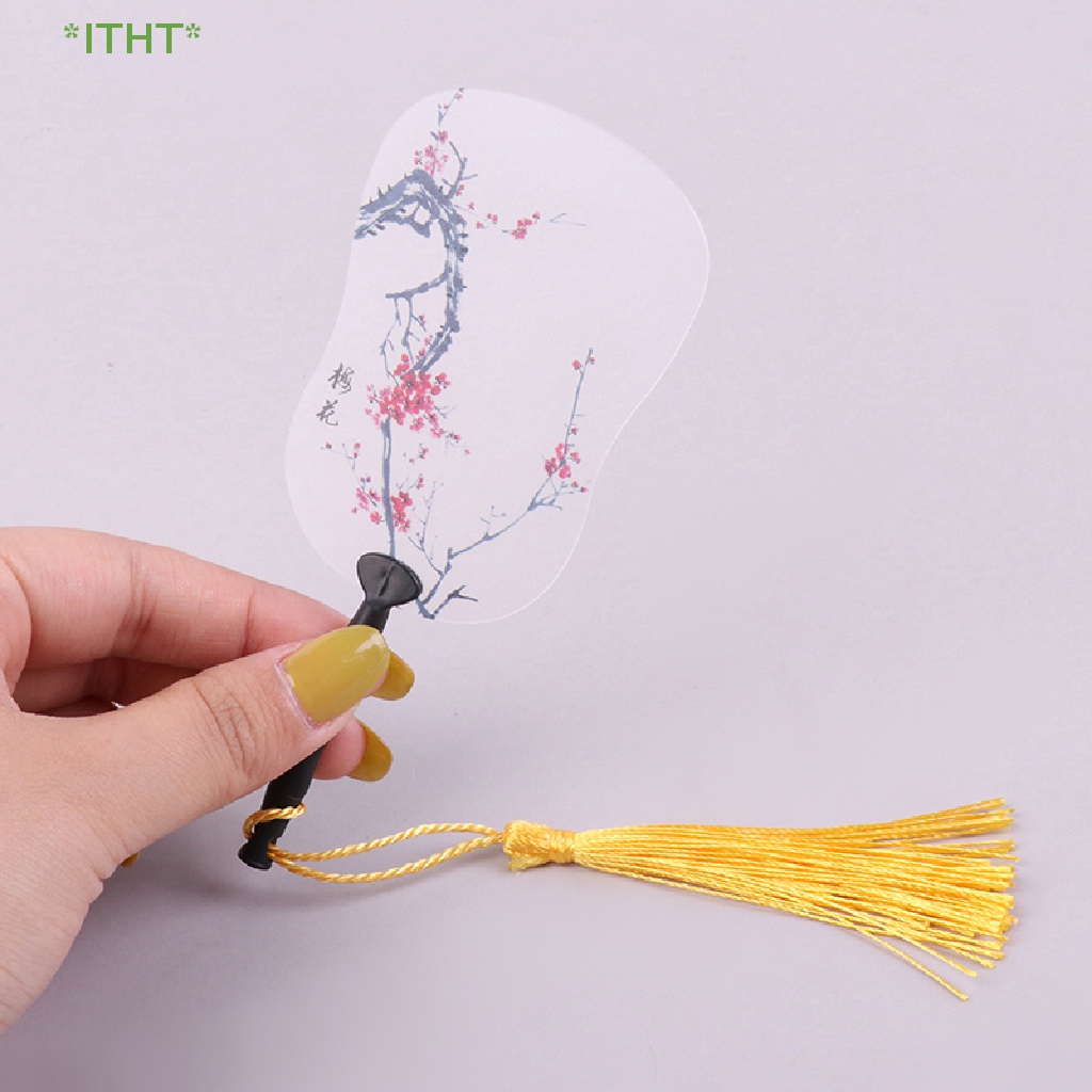 Set 2 Quạt Mini Tỉ Lệ 1: 12 Trang Trí Nhà Búp Bê Mới