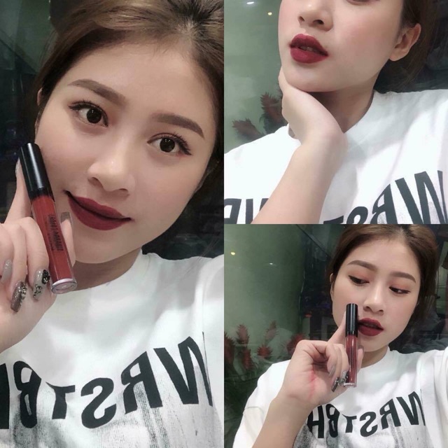 💋Set Son Sivanna Colors Matte Lips HF7004 (tặng chì kẻ môi cùng màu)