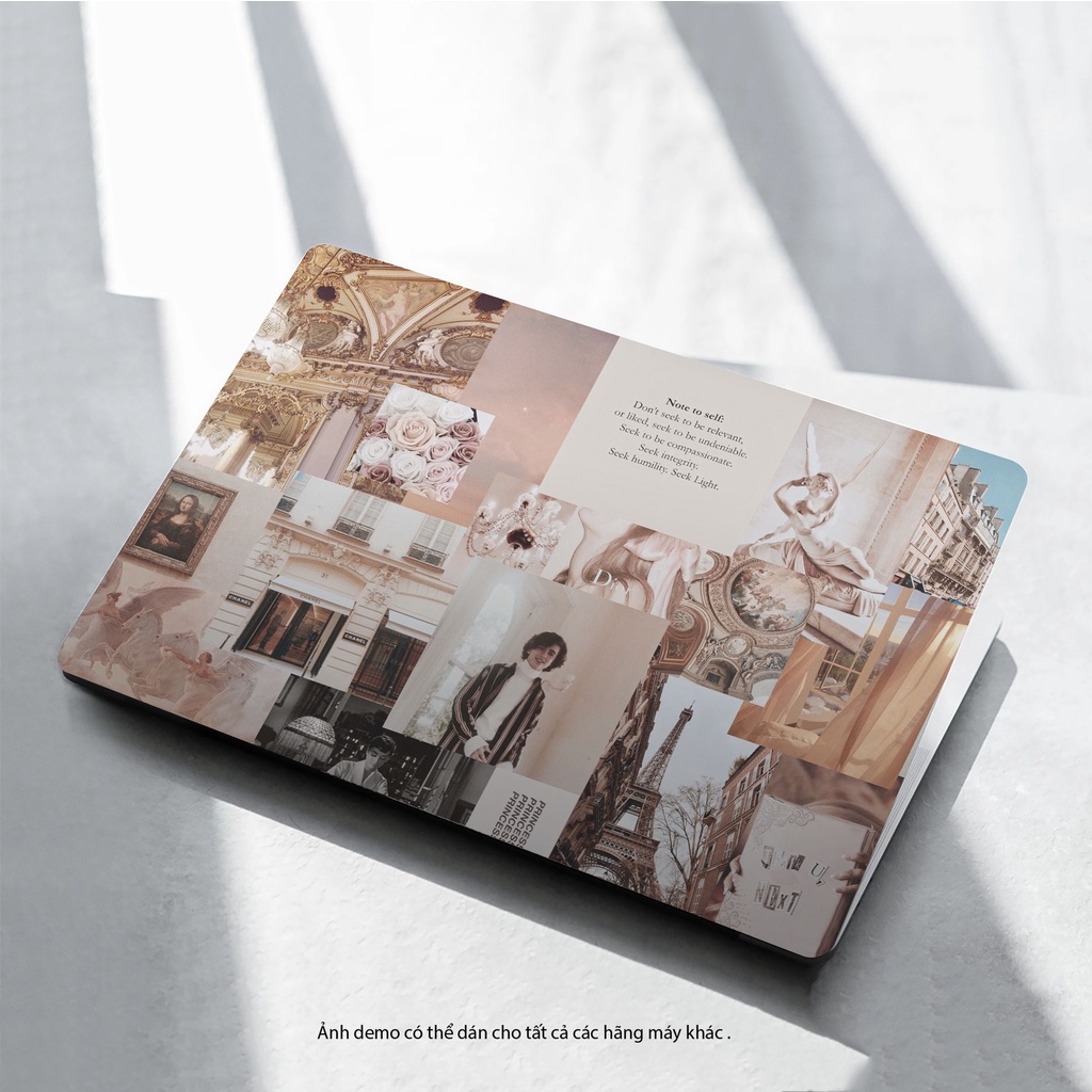 Miếng Dán Skin Laptop - Nhiều Mẫu Dán cho Dell, Hp, Asus, Lenovo, Acer, MSI, Surface,Vaio, Macbook MD 345 LUXSKEEN