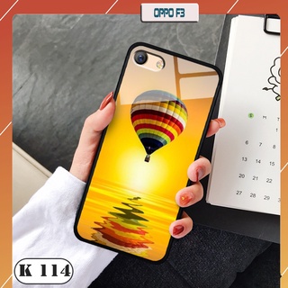 Ốp lưng kính cường lực điện thoại OPPO F3 Plus