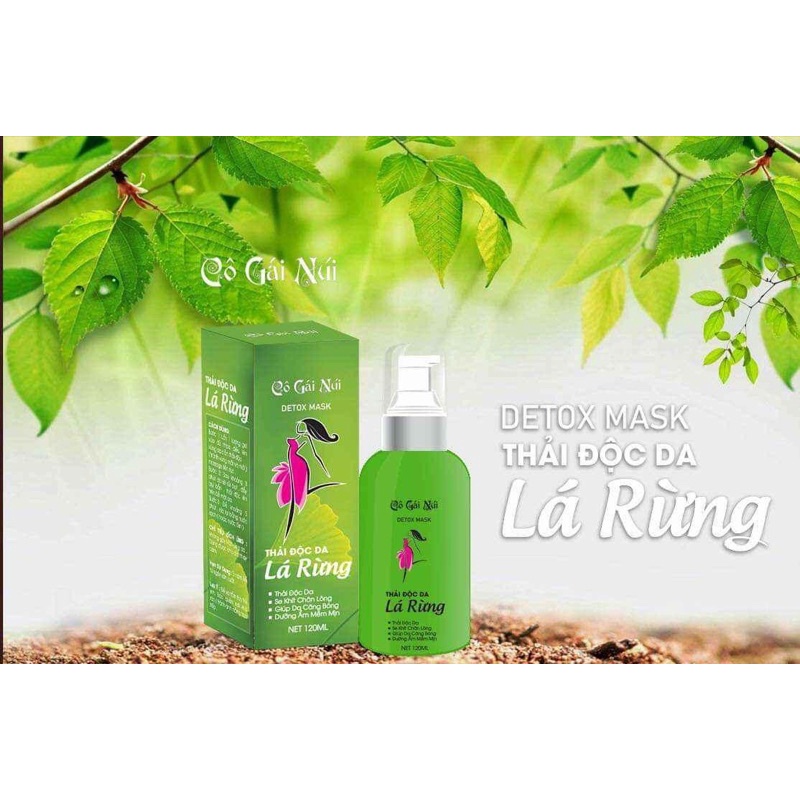 Thải độc lá rừng cô gái núi mẫu mới