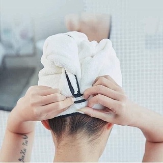 Khăn quấn khô tóc nhanh khô