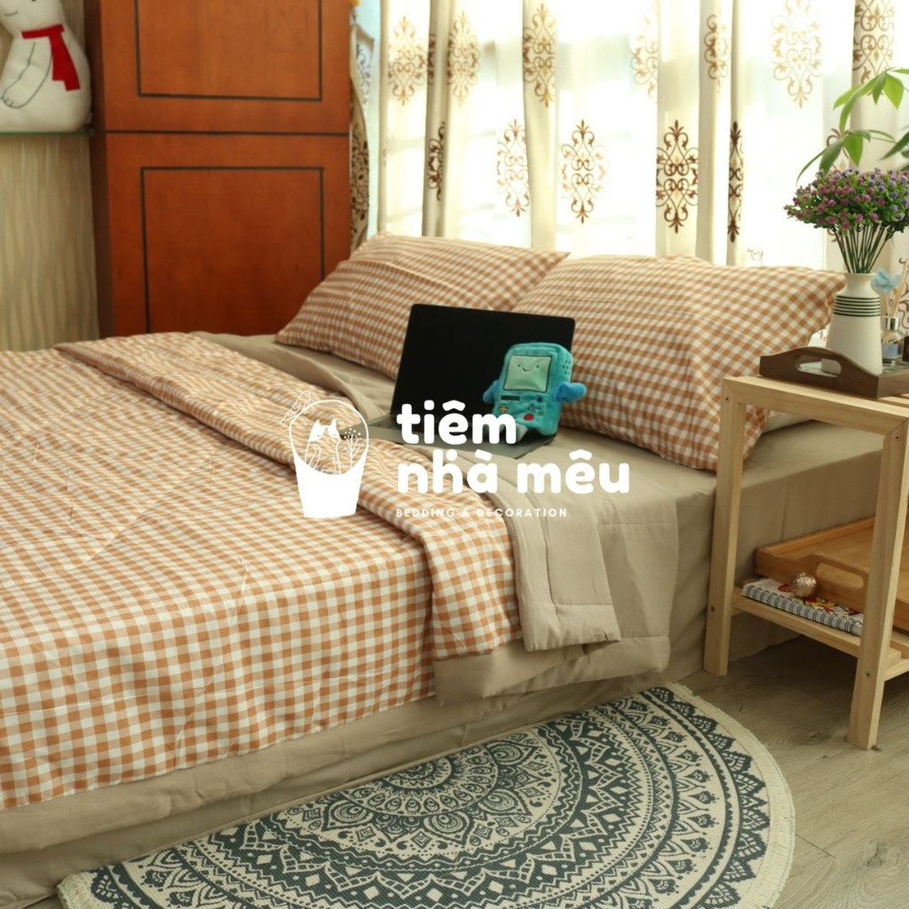 SẢN PHẨM Bộ 4 MÓN CHĂN GA GỐI ✨ m6/m8/m2✨COTTON ĐŨI Muji  Tiệm Nhà Mêu MANG HƠI HƯỚNG 𝓑𝓪𝓼𝓲𝓬 ĐẾN TỪ 𝓜𝓾𝓳𝓲 NHẬT BẢN | BigBuy360 - bigbuy360.vn