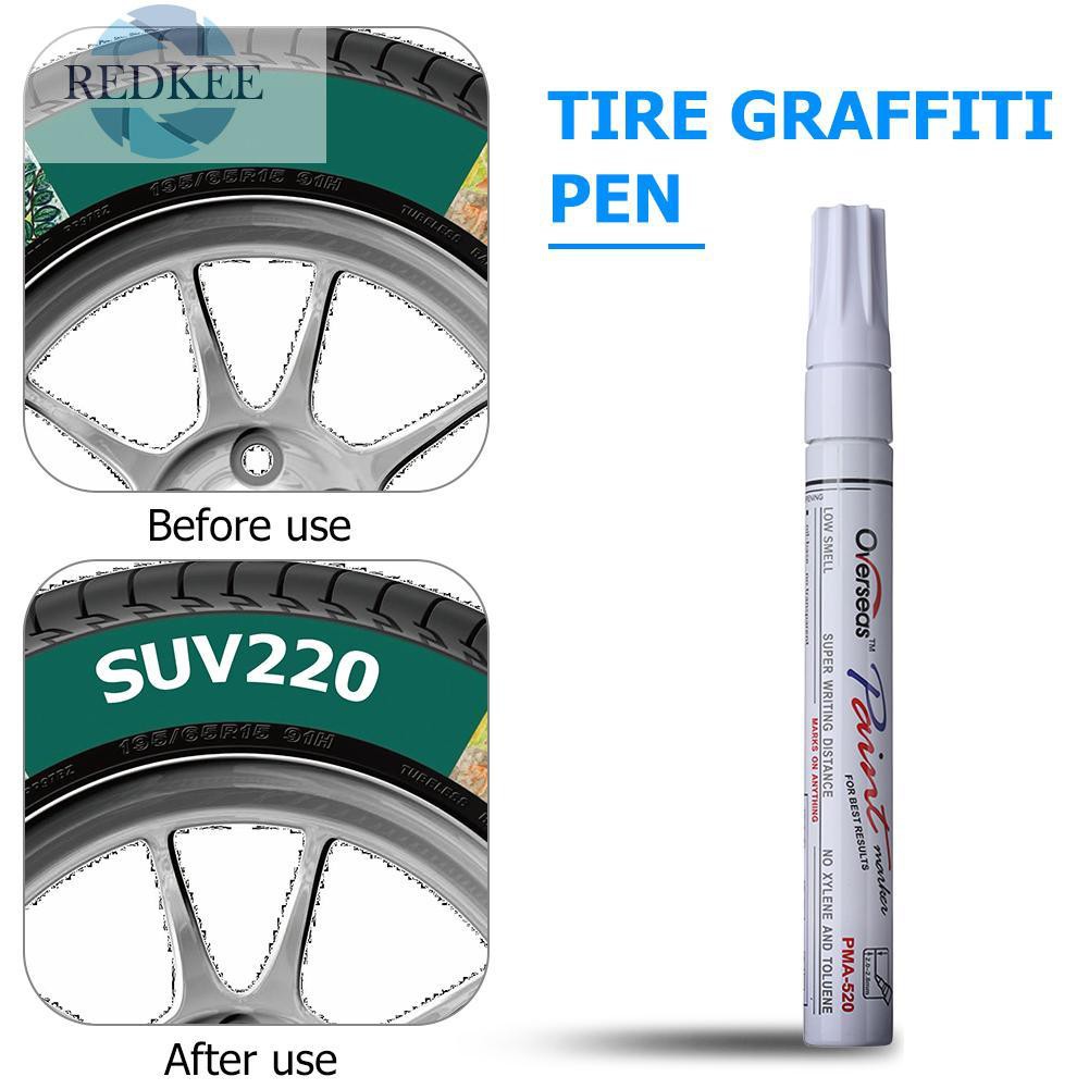 Bút lông dầu chống nước trang trí lốp xe hơi