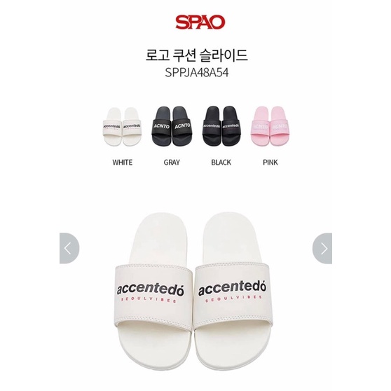Dép thời trang SPAO X ACNTO