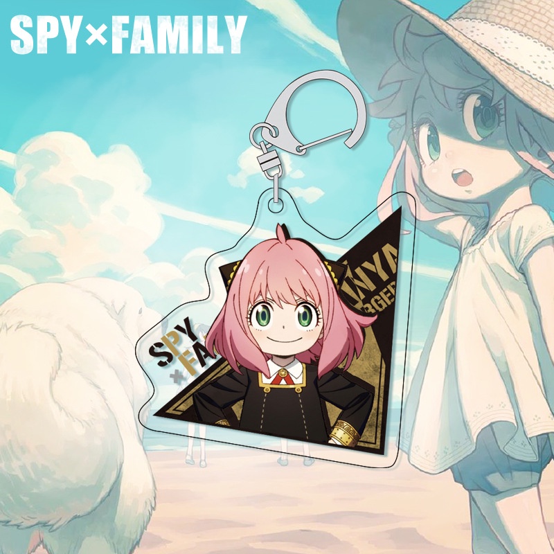 Móc Khóa In Hình Nhân Vật Phim Hoạt Hình Ellen SPY X FAMILY