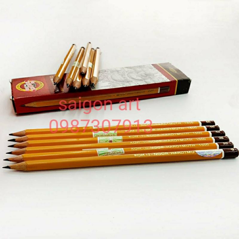 Chì TIỆP KOH-I-NOOR 1500 Chính Hãng Nhập Khẩu_1Cây