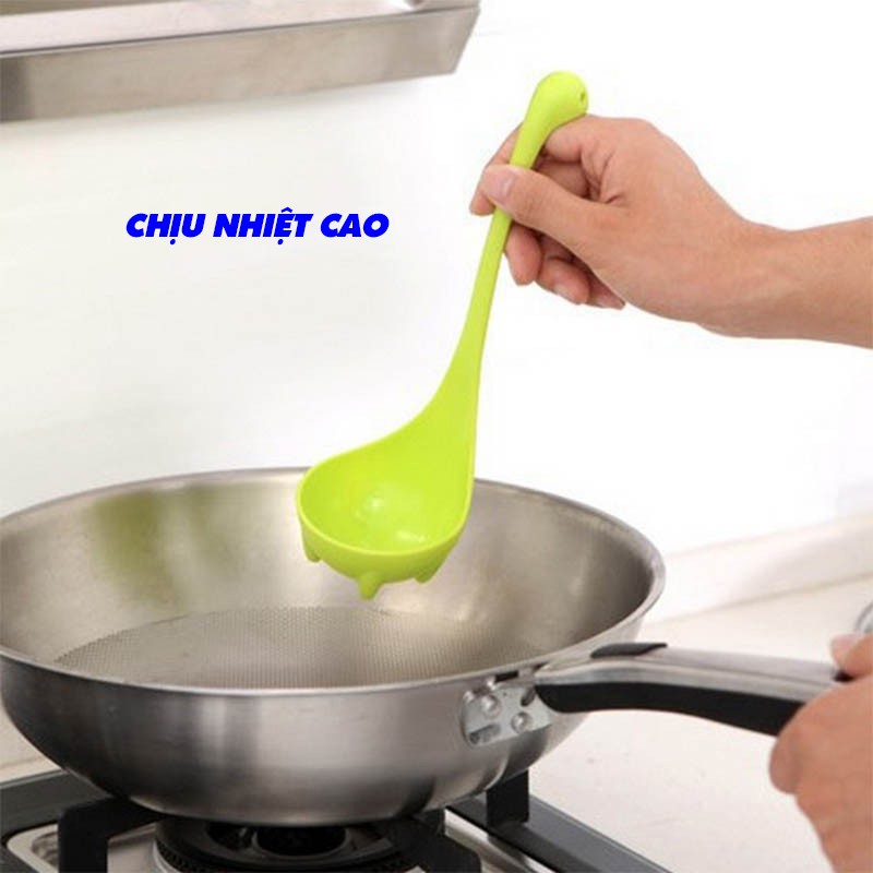 Muôi Múc Canh Hình Khủng Long - Muỗng Múc Canh Dễ Thương